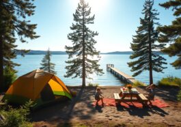 Camping am See mit Kindern: Diese Plätze lohnen sich