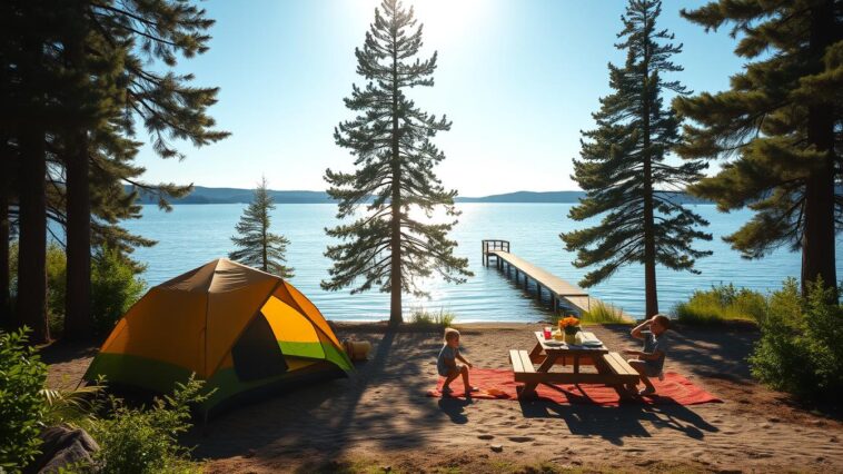 Camping am See mit Kindern: Diese Plätze lohnen sich