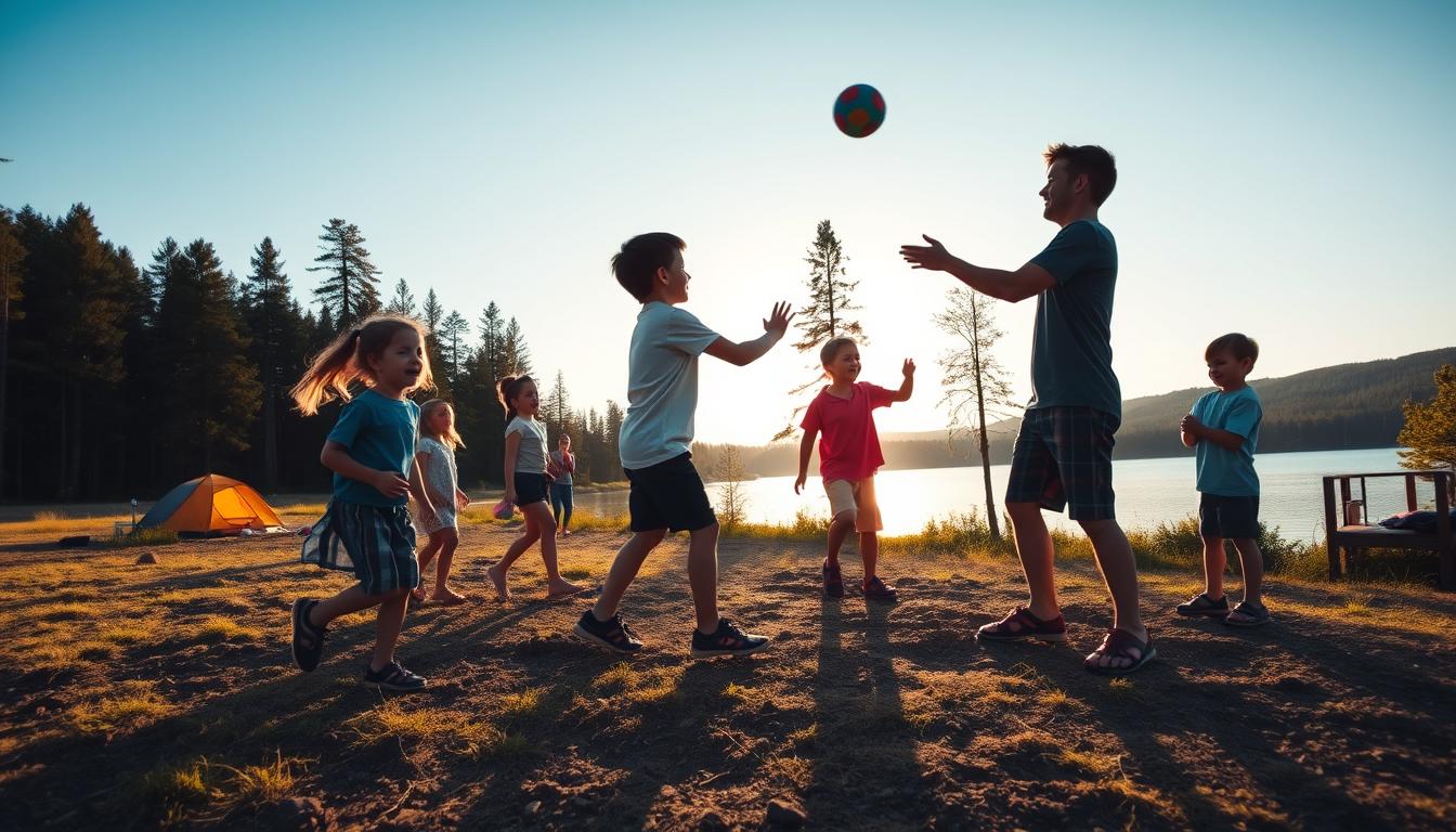 Die besten Spiele fürs Camping mit Kindern – bei Sonne & Regen