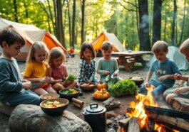 Einfache Camping-Rezepte für Kinder: Gesund & lecker unterwegs