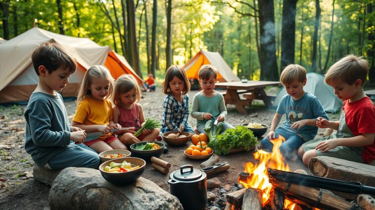 Einfache Camping-Rezepte für Kinder: Gesund & lecker unterwegs