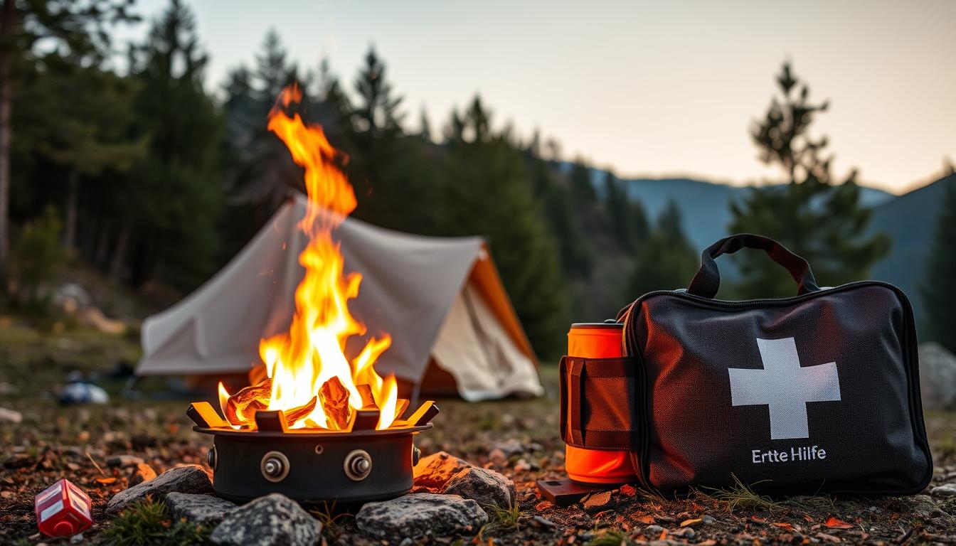 Feuerlöscher, Erste Hilfe & Co.: Pflichtausstattung beim Campen
