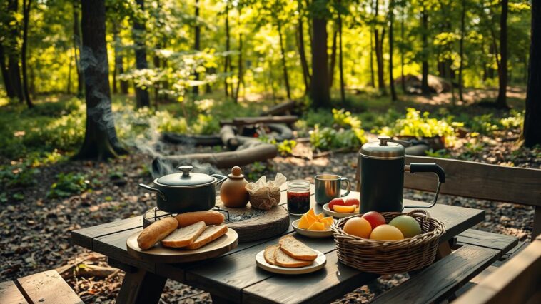 Frühstück beim Camping: 10 Ideen ohne viel Aufwand