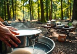 Geschirrspülen beim Camping: So klappt’s auch ohne Spüle
