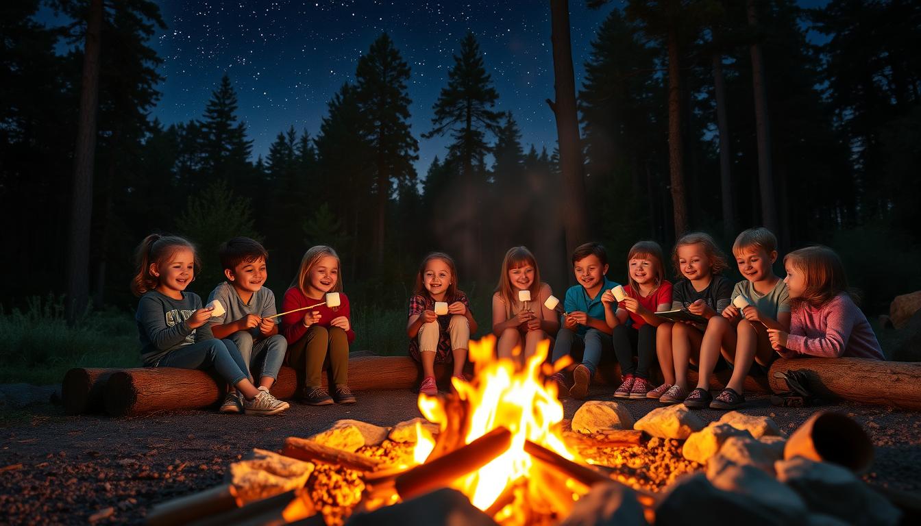 Lagerfeuer mit Kindern: Ideen für Stockbrot, Geschichten & Sicherheit