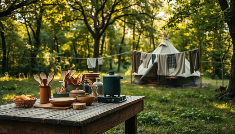 Nachhaltige Campingküche: Weniger Müll, mehr Natur
