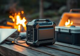 Powerstation fürs Camping: Strom für Laptop, Handy & Kühlbox