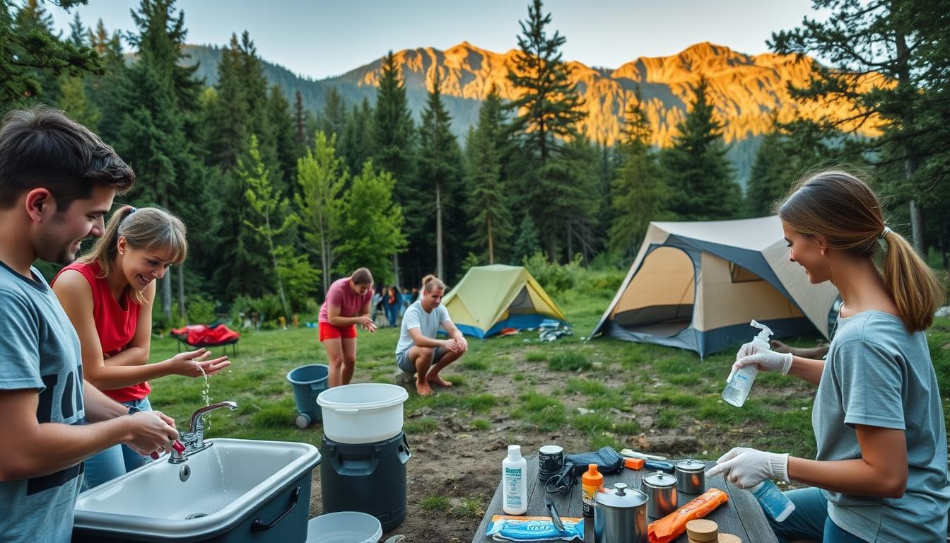 Sauber bleiben beim Camping: Die besten Hygiene-Hacks für unterwegs