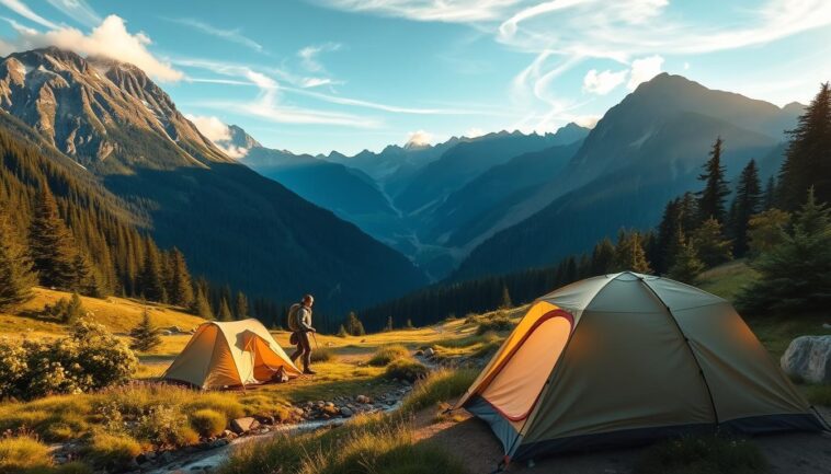 Trekking & Zelten in der Natur: Die besten Routen mit Übernachtung