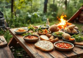 Vegetarische Camping-Rezepte: Lecker & unkompliziert