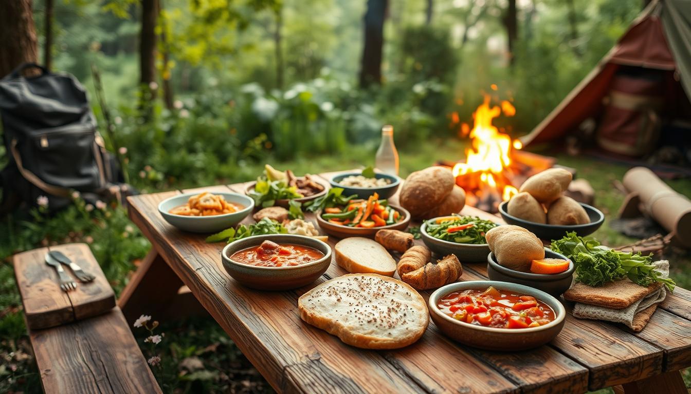 Vegetarische Camping-Rezepte: Lecker & unkompliziert