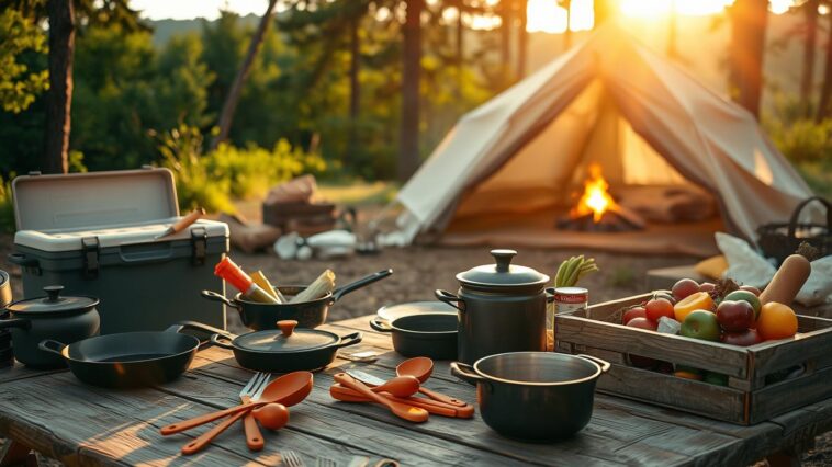 Was gehört in die Camping-Küche? Checkliste für Anfänger