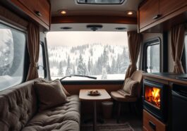 Wintercamping im Wohnmobil: So bleibt es warm & sicher