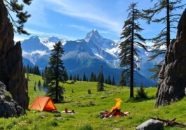 Zelten in den Alpen: Die schönsten Plätze für Naturfreunde